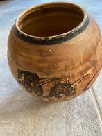 Japanse Bolvaas met Vogels - 20x20cm, Antiek en Kunst, Antiek | Keramiek en Aardewerk, Ophalen