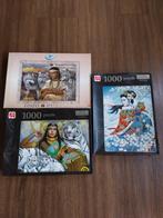 3 Jumbo puzzels Silver collection, Ophalen of Verzenden, 500 t/m 1500 stukjes, Gebruikt
