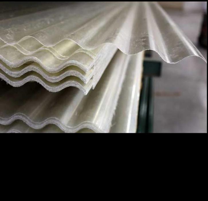 PARTIJ POLYESTER 76/18 (type H) lengte 150,200,250,300,400cm, Doe-het-zelf en Verbouw, Platen en Panelen, Nieuw, Overige materialen