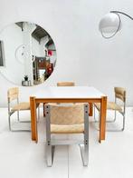 Gijs Bakker Strip Tafel 120x120 Castelijn Design Nurigarage, Huis en Inrichting, Tafels | Eettafels, Ophalen, Vierkant, Zo goed als nieuw