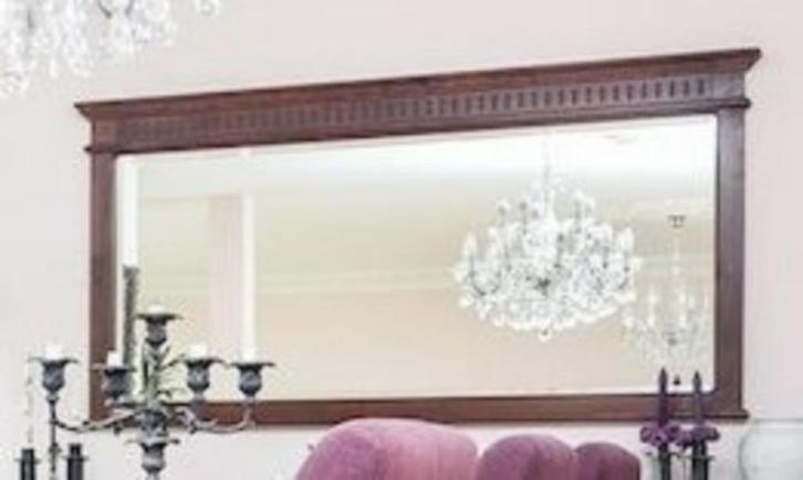 Grote koloniale spiegel (eventueel met bijpassende dressoir), Huis en Inrichting, Woonaccessoires | Spiegels, Zo goed als nieuw