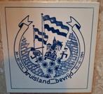 Bevrijdingstegel Kruisland - 50 Jaar Bevrijding, Antiek en Kunst, Antiek | Wandborden en Tegels, Ophalen of Verzenden