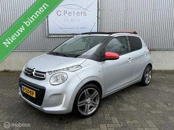 Citroen C1 1.2 82pk PureTech Airscape Shine 12-2015 / Cabrio beschikbaar voor biedingen