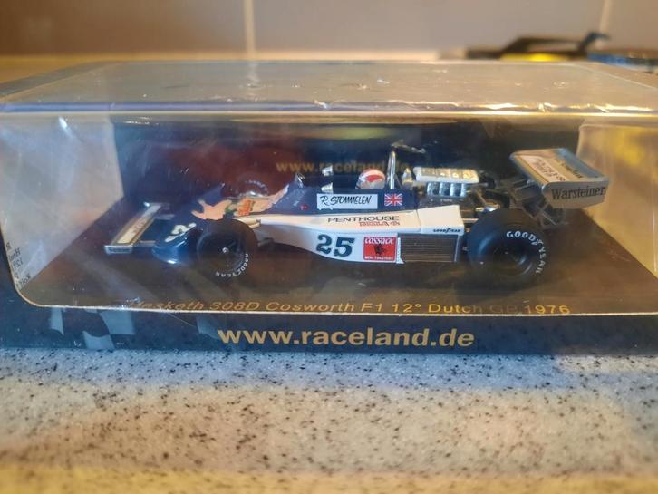 Hesketh 308D Dutch GP 1976 Rolf Stommelen spark 1:43 nieuw, Hobby en Vrije tijd, Modelauto's | 1:43, Zo goed als nieuw, Auto, Overige merken
