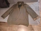 Nieuwe legergroene blazer met panterprint voering, Kleding | Dames, Jasjes, Kostuums en Pakken, Maat 46/48 (XL) of groter, Nieuw
