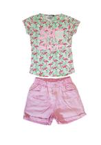Gaaf RETOUR JEANS shirt met flamingo's Ashley maat 10/140., Zo goed als nieuw, Retour Jeans, Shirt of Longsleeve, Verzenden