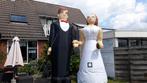 Goedkoop opblaasbaar bruidspaar te huur, Ophalen, Zo goed als nieuw, Verjaardag