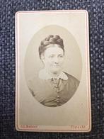 CDV, Vrouw, G.L. Mulder, Utrecht, Carte de Visite,dun karton, Verzamelen, Foto's en Prenten, Ophalen of Verzenden, Voor 1940, Gebruikt
