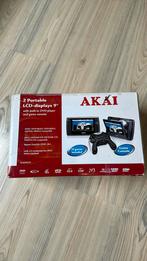 Akai dvd speler en game console auto, Ophalen of Verzenden, Gebruikt