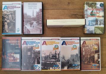 VIDEO BANDEN - 8 stuks over Historisch Amsterdam/1 Nederland beschikbaar voor biedingen