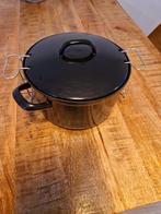 Zwarte bk frituurpan, Ophalen, Rvs