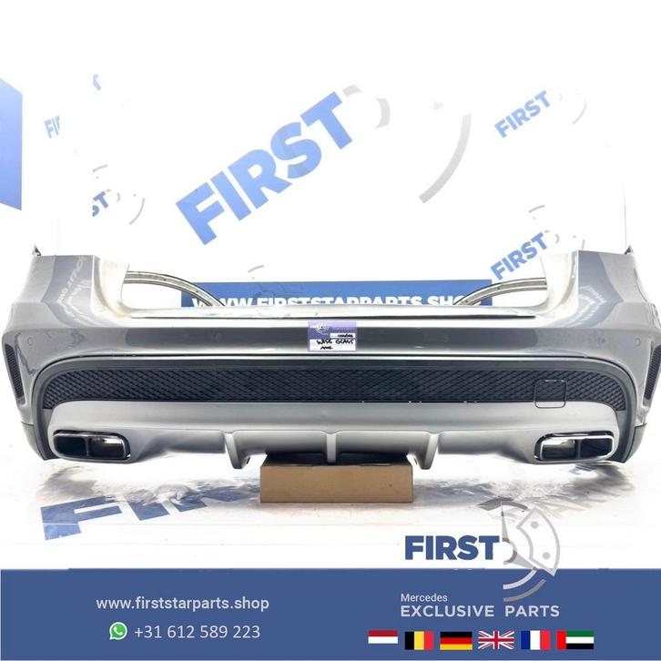 W156 BUMPER GLA45 AMG ACHTERBUMPER ZWART WIT GRIJS Mercedes, Auto-onderdelen, Carrosserie en Plaatwerk, Bumper, Mercedes-Benz