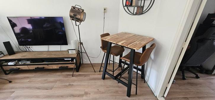IKEA Tybyn Eettafel + 2 Zitjes - Nette Staat!, Huis en Inrichting, Tafels | Statafels, Zo goed als nieuw, Ophalen