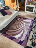 Space age velours vloerkleed/tapijt, Huis en Inrichting, Stoffering | Tapijten en Kleden, Ophalen, Gebruikt, Wit, 200 cm of meer