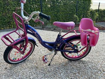 Leuke meisjes kinderfiets 16inch  beschikbaar voor biedingen