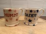 Emma Bridgewater Mummy & Daddy Mokken 1/2 pint, Blond Amsterdam, Ophalen of Verzenden, Zo goed als nieuw, Kop(pen) en/of Schotel(s)