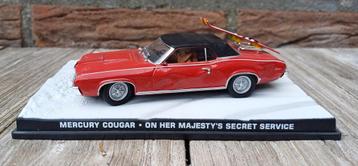On her majesty’s secret service - Mercury Cougar - 007 -1:43 beschikbaar voor biedingen