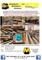 Modelspoorweekend Schiedam, Hobby en Vrije tijd, Modeltreinen | H0, Overige merken, Gelijkstroom, Overige typen, Nieuw