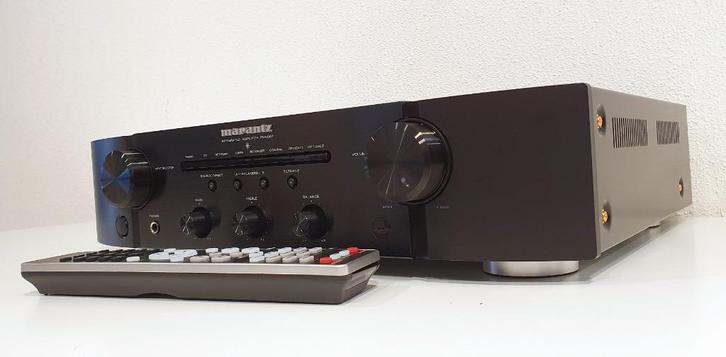 Stereo Versterker Marantz PM6007 (45W) -Optical ingang,Phono, Audio, Tv en Foto, Versterkers en Receivers, Zo goed als nieuw, Stereo
