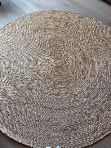 Rond Jute Vloerkleed - 210 cm beschikbaar voor biedingen