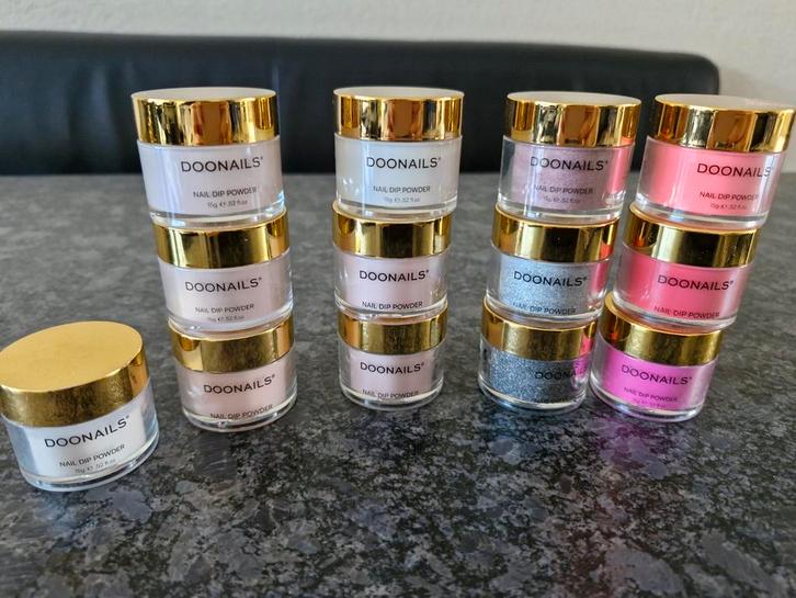 Doonails kleurtjes en alles wat er bij hoort, Sieraden, Tassen en Uiterlijk, Uiterlijk | Lichaamsverzorging, Zo goed als nieuw