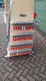 170 stuk Lijmklem lijmtangen op transporkar, Ophalen, Gebruikt, Industriepark 2a 9351PA Leek, H.O.Albert Ale Slotema