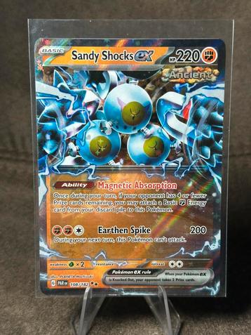 Sandy Shocks Ex [Holo] #108 108/182 (Pokemon Paradox Rift) beschikbaar voor biedingen