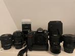Nikon d300, lenzen en accesoires (set of los te koop), Ophalen of Verzenden, Zo goed als nieuw, Spiegelreflex, Nikon