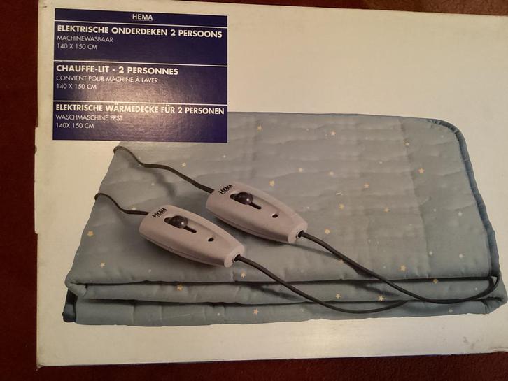 Elektrische onderdeken 2 persoons nieuw, Huis en Inrichting, Slaapkamer | Beddengoed, Zo goed als nieuw, Overige typen, Tweepersoons