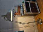 Industriele vloerlamp, Huis en Inrichting, Lampen | Vloerlampen, Ophalen, Gebruikt, Minder dan 100 cm
