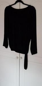 Lus top zwart glitter one size, Verzenden, Zo goed als nieuw, Zwart