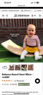 Balance Board Hout 80cm - balans plank deryan, Ophalen of Verzenden, Zo goed als nieuw