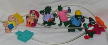 6 Vintage mcdonalds happy meal Disney dinosaurs 1992 beschikbaar voor biedingen