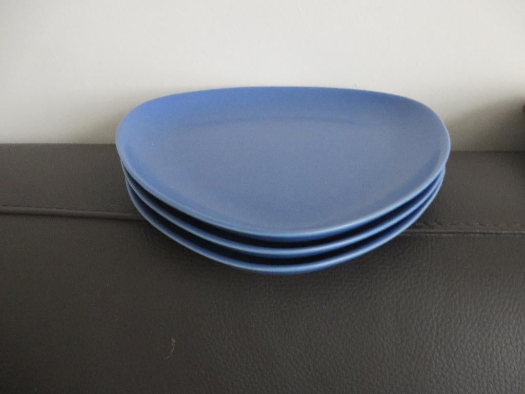 Hoganas, Zweeds design aardewerk schalen, blauw, Ophalen of Verzenden