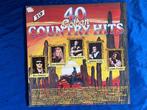LP / 40 Golden Country Hits ( 2 LP), Cd's en Dvd's, Vinyl | Country en Western, Verzenden, Gebruikt, 12 inch