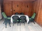 Tuinset, Ophalen, Kunststof, Gebruikt, 6 zitplaatsen