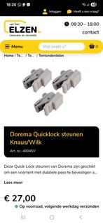 Dorema Quick Lock Steunen Knaus/Wilk Caravan ongebruikt!!, Ophalen of Verzenden, Zo goed als nieuw