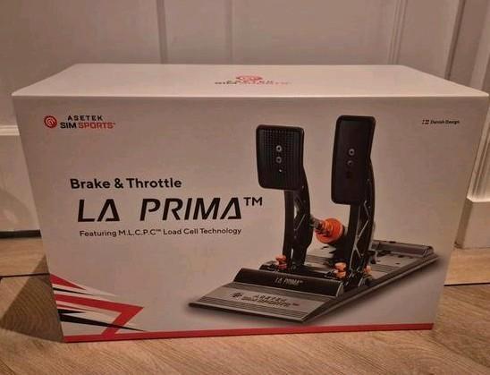 Asetek La Prima Pedalenset - Nieuw in Doos!, Computers en Software, Joysticks, Nieuw, Ophalen of Verzenden