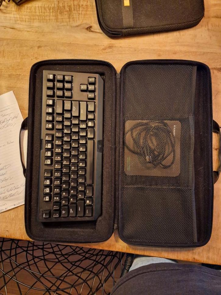 Razer Blackwidow TE Chroma - Gaming Toetsenbord, Computers en Software, Toetsenborden, Gebruikt, Qwerty, Bedraad, Gaming toetsenbord