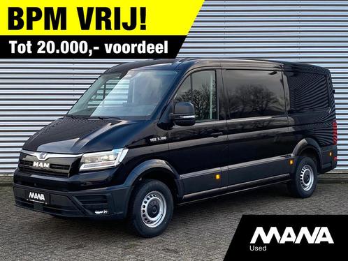 MAN TGE 35 2.0 3.180 180PK L3H2 Automaat Led Trekhaak Sensor, Auto's, Bestelauto's, Bedrijf, Te koop, ABS, Airconditioning, Alarm