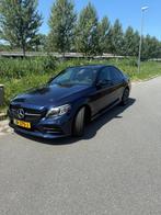 Mercedes-Benz C-Klasse C200 184pk 9G-TRONIC 2019 Blauw, Auto's, 4 cilinders, Blauw, Origineel Nederlands, Particulier