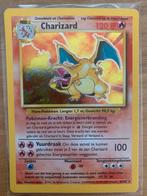 Charizard 4/102 base set NL, Hobby en Vrije tijd, Verzamelkaartspellen | Pokémon, Verzenden, Zo goed als nieuw, Losse kaart, Foil