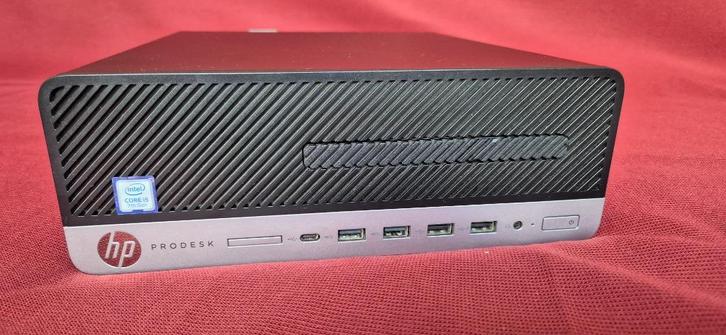Compacte Krachtige HP Prodesk 600 G3 PC i5 LCD 24 inch + W11, Computers en Software, Desktop Pc's, Refurbished, 4 Ghz of meer