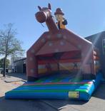 Springkussen, western, certificaat, overdekt, 5x6,6x5,17, Hobby en Vrije tijd, Feestartikelen | Verhuur, Ophalen, Gebruikt, Overige