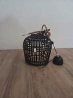 Hanglamp Riviera Maison, San Carlos, XS, Zwart, Ophalen, Minder dan 50 cm, Hout, Landelijk, modern