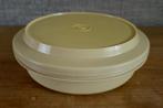 Tupperware Seal N Serve Serveerkom Geel Hoogte 6cm Ø 17cm, Huis en Inrichting, Keuken | Tupperware, Ophalen of Verzenden, Geel