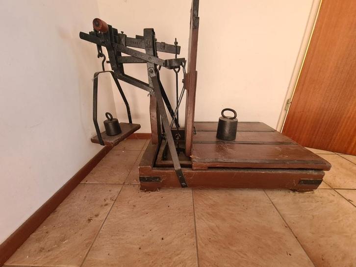 Antieke Weegschaal, Antiek en Kunst, Antiek | Gereedschap en Instrumenten, Ophalen of Verzenden