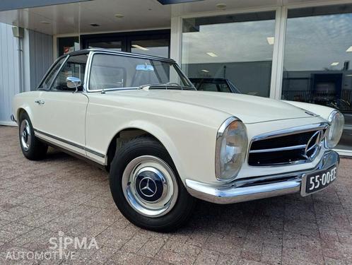 Mercedes SL Pagode 250SL W113 Origineel NL! /1967 /Hardtop /, Auto's, Oldtimers, Bedrijf, Te koop, Lederen bekleding, Open dak