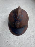 Wo1 Franse infanterie helm zoldervondst, Verzamelen, Militaria | Algemeen, Ophalen of Verzenden, Landmacht, Overige gebieden, Helm of Baret