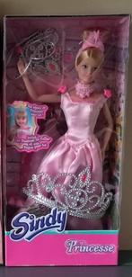 Sindy princesse barbie, nieuw in verpakking, Ophalen of Verzenden, Zo goed als nieuw, Barbie